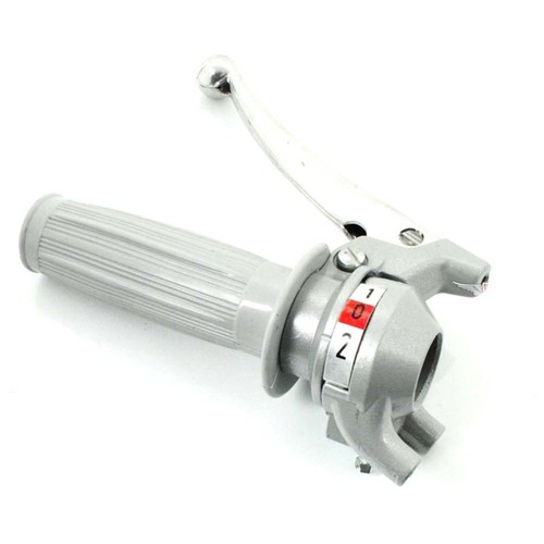Schaltgriff aluminium gang - aluminium, 2-gang